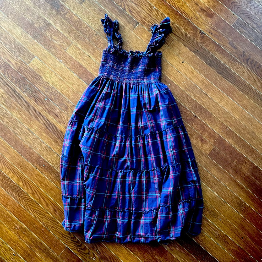 Hill House Home Ellis Nap Dress Plaid Small